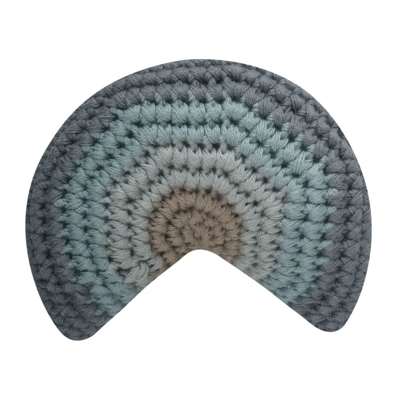 Cotton Crochet Baby Stuffed Rabbit Toy kawaii Handmade Bunny Plush Toys Newborn Handhold Sleeping Doll Kid Early Educational Toy