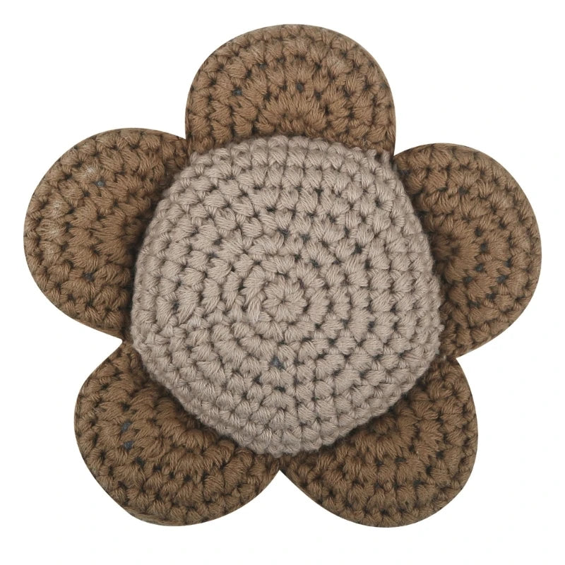 Cotton Crochet Baby Stuffed Rabbit Toy kawaii Handmade Bunny Plush Toys Newborn Handhold Sleeping Doll Kid Early Educational Toy