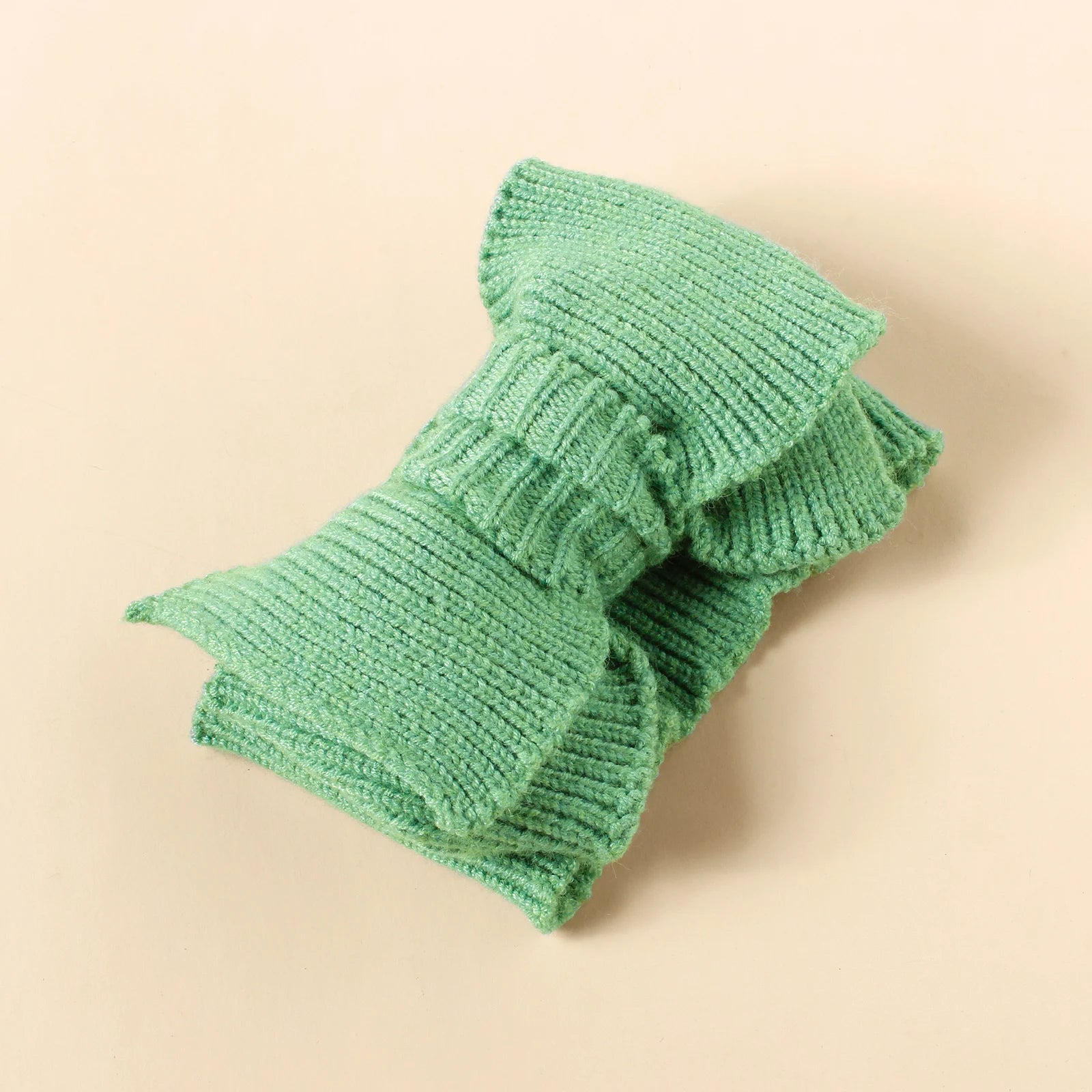 Baby Crochet Hook Fashion Hair Accessories Winter Top Knot Hairband For Kids Children Warm Bow Turban