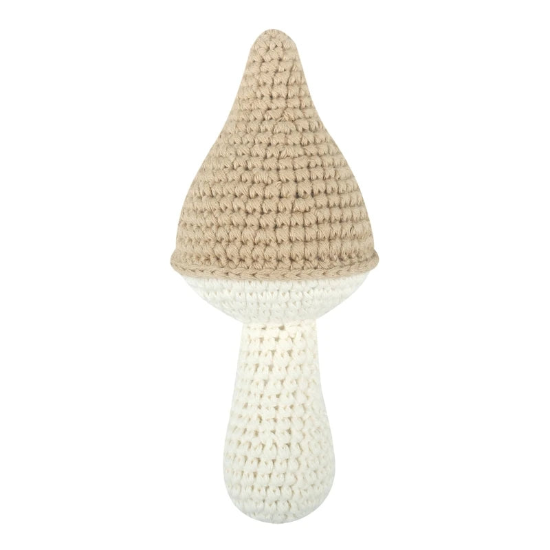 Cotton Crochet Baby Stuffed Rabbit Toy kawaii Handmade Bunny Plush Toys Newborn Handhold Sleeping Doll Kid Early Educational Toy