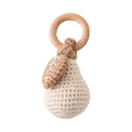 For Lemon Rattle Bite Strength Exercise Comfort Toy Children's Crochet Fruit Rattle Music Toy Teether Newborn Toy Rattle Gift