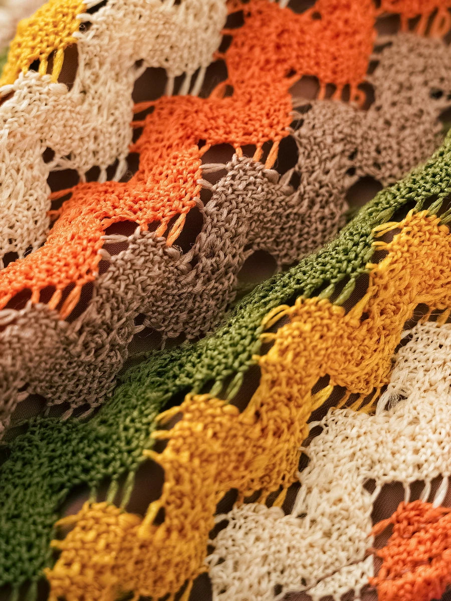 Para Praia Crochet Halter Bikini 2025 Knitted Bikini Women Swimwear Sexy Women Swimsuit Brazilian Biquini Bandage Bathing Suit