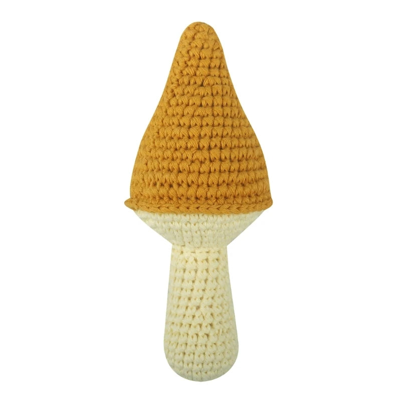 Cotton Crochet Baby Stuffed Rabbit Toy kawaii Handmade Bunny Plush Toys Newborn Handhold Sleeping Doll Kid Early Educational Toy